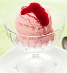 SORVETE SABOR MORANGO