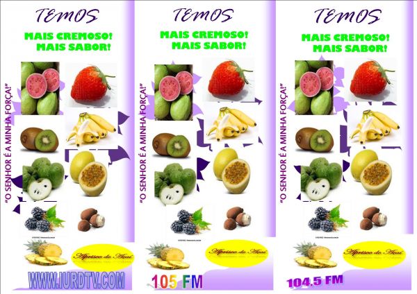 MAIS CREMOSO! MAIS SABOR!