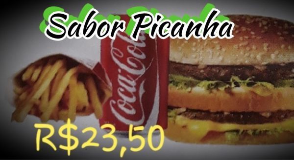 BIG APRISCO SABOR PICANHA (somente sanduíche)